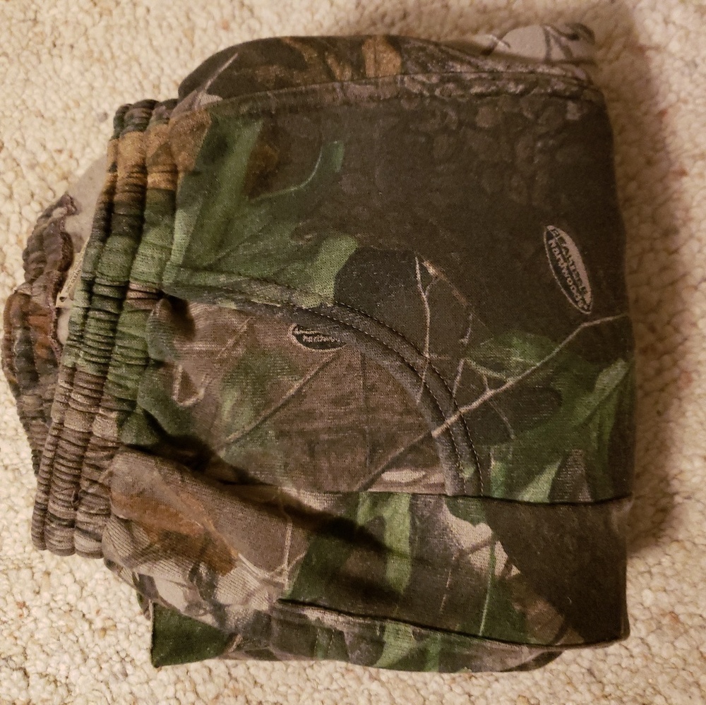 Mens realtree camo sweatpants